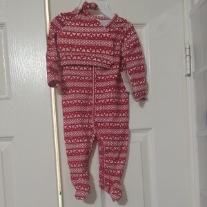 Starting Out Red and White Kids Pajamas